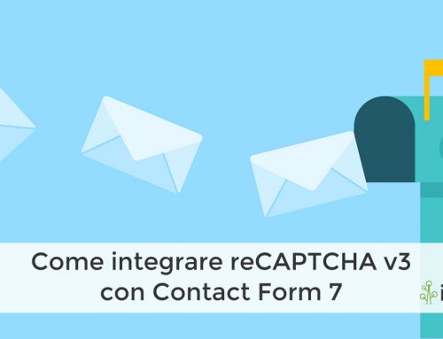 Come integrare reCAPTCHA v3 con Contact Form 7